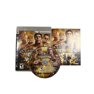 WWE Legends of Wrestle Mania (PlayStation 3) CIB